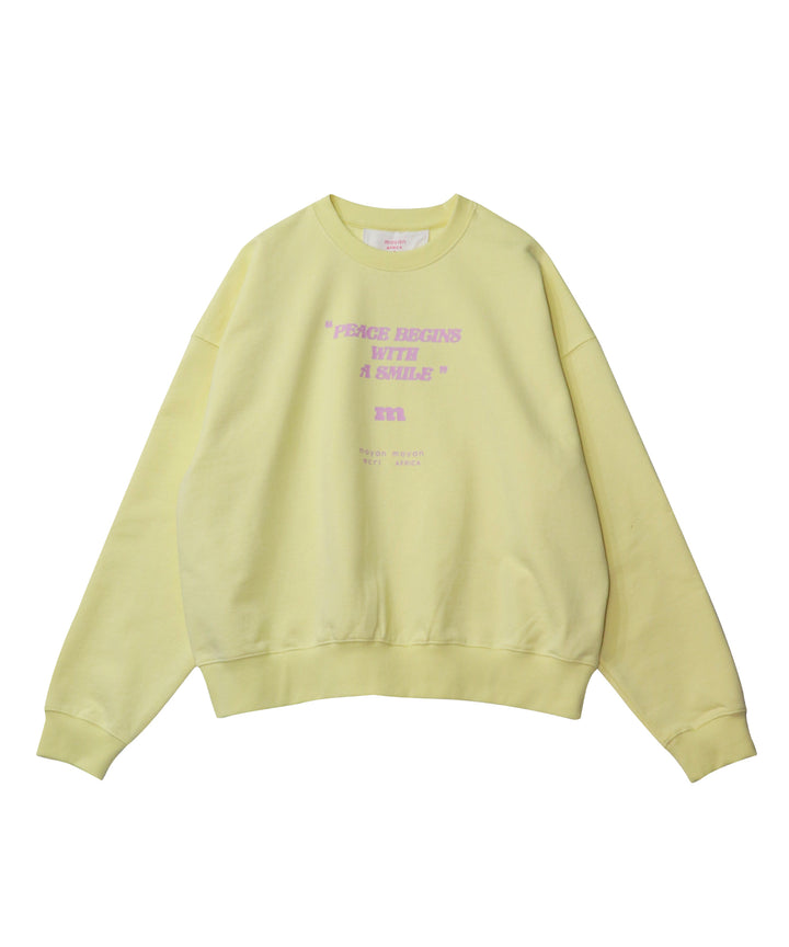 バンダナセットロゴ裏毛プルオーバー(YELLOW)