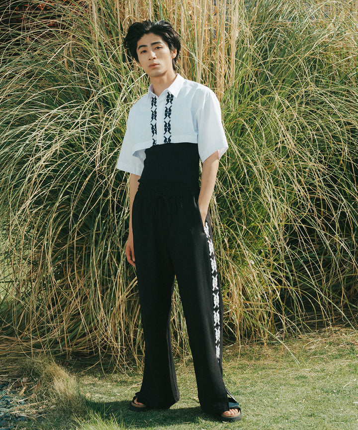 lucky charm motif multiway shirt