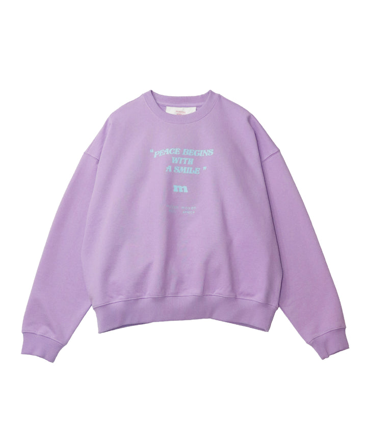 バンダナセットロゴ裏毛プルオーバー(PURPLE)