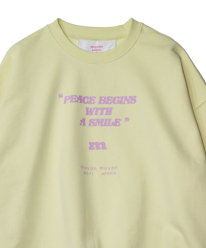 バンダナセットロゴ裏毛プルオーバー(YELLOW)