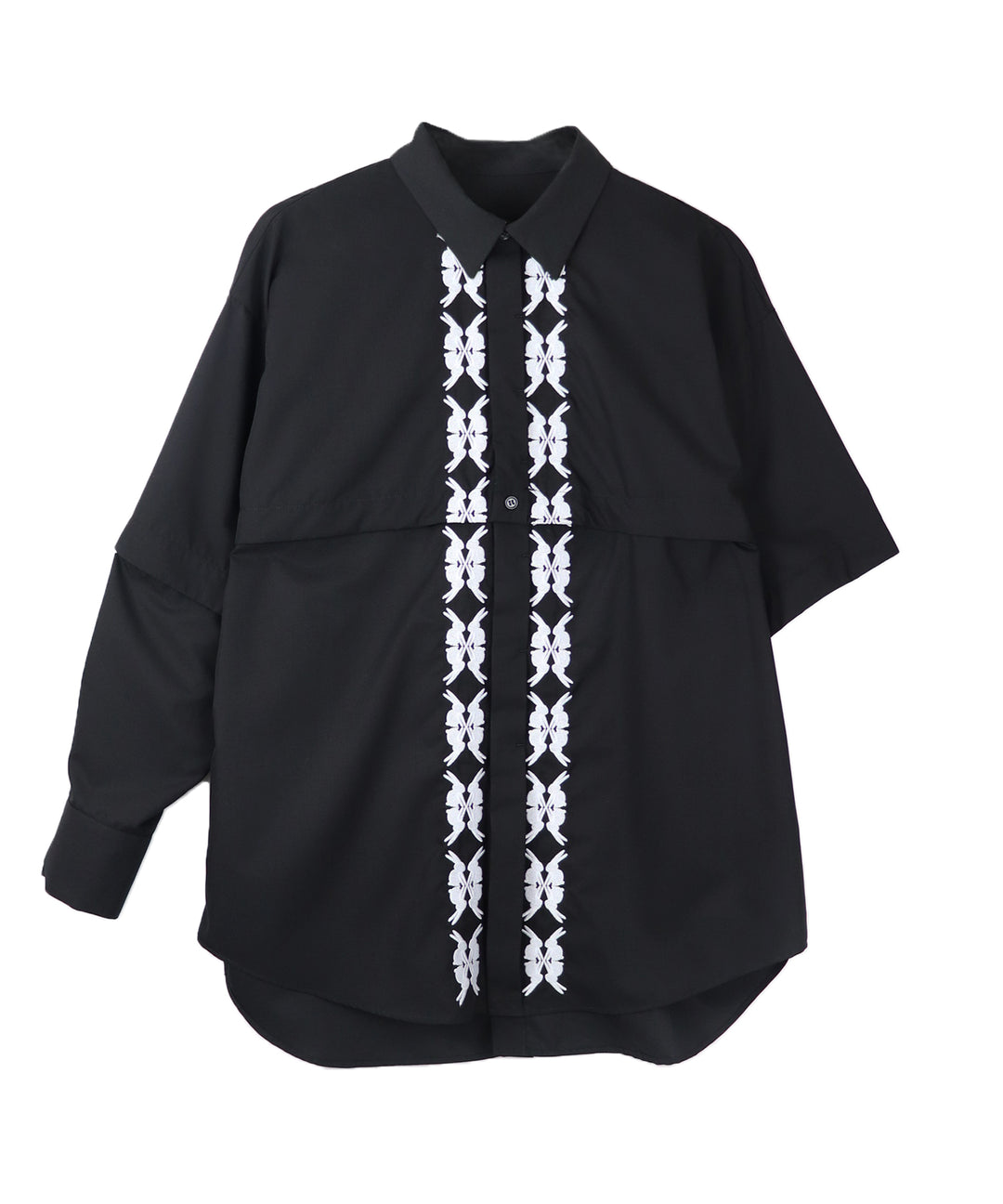 lucky charm motif multiway shirt