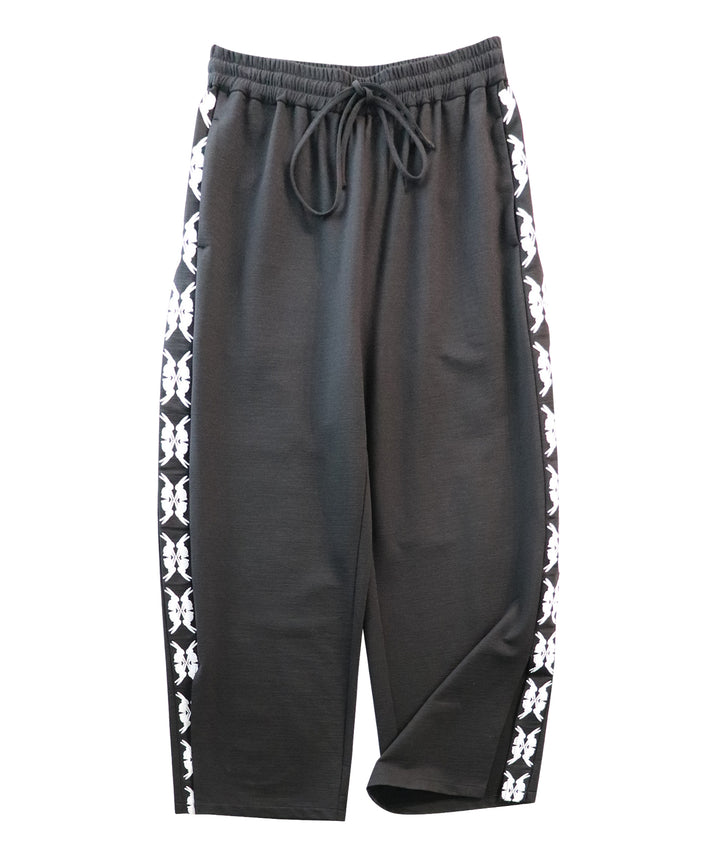 lucky charm motif Jersey line pants