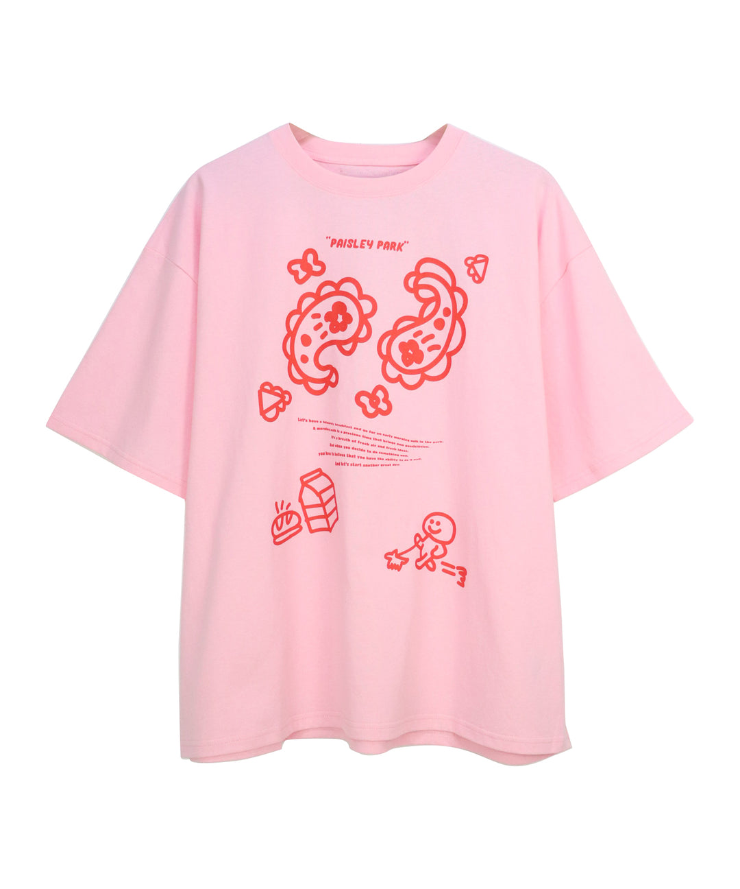 message illustration T-shirt