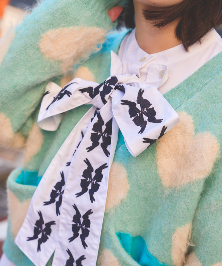 LOVE BOMB BRUSHED KINT CARDIGAN