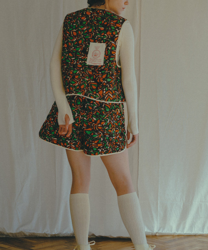 AFRICA REVERSIBLE PADDED VEST