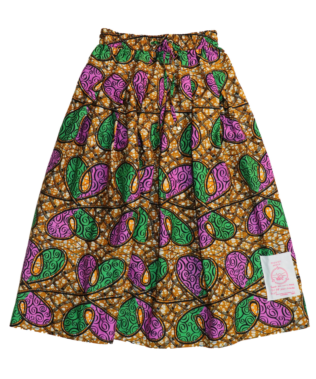 Africa Tuck Flare Skirt
