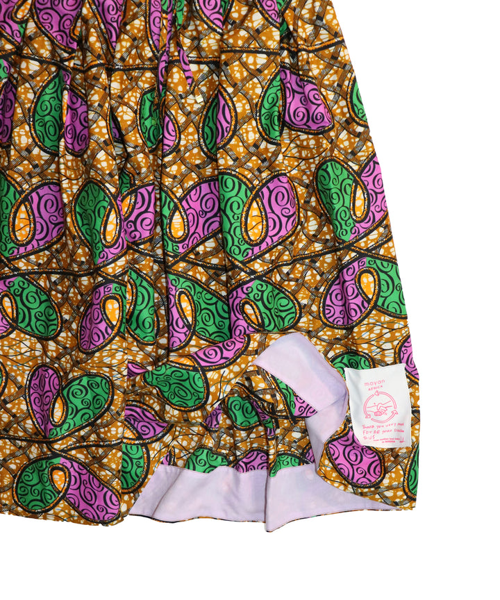 Africa Tuck Flare Skirt