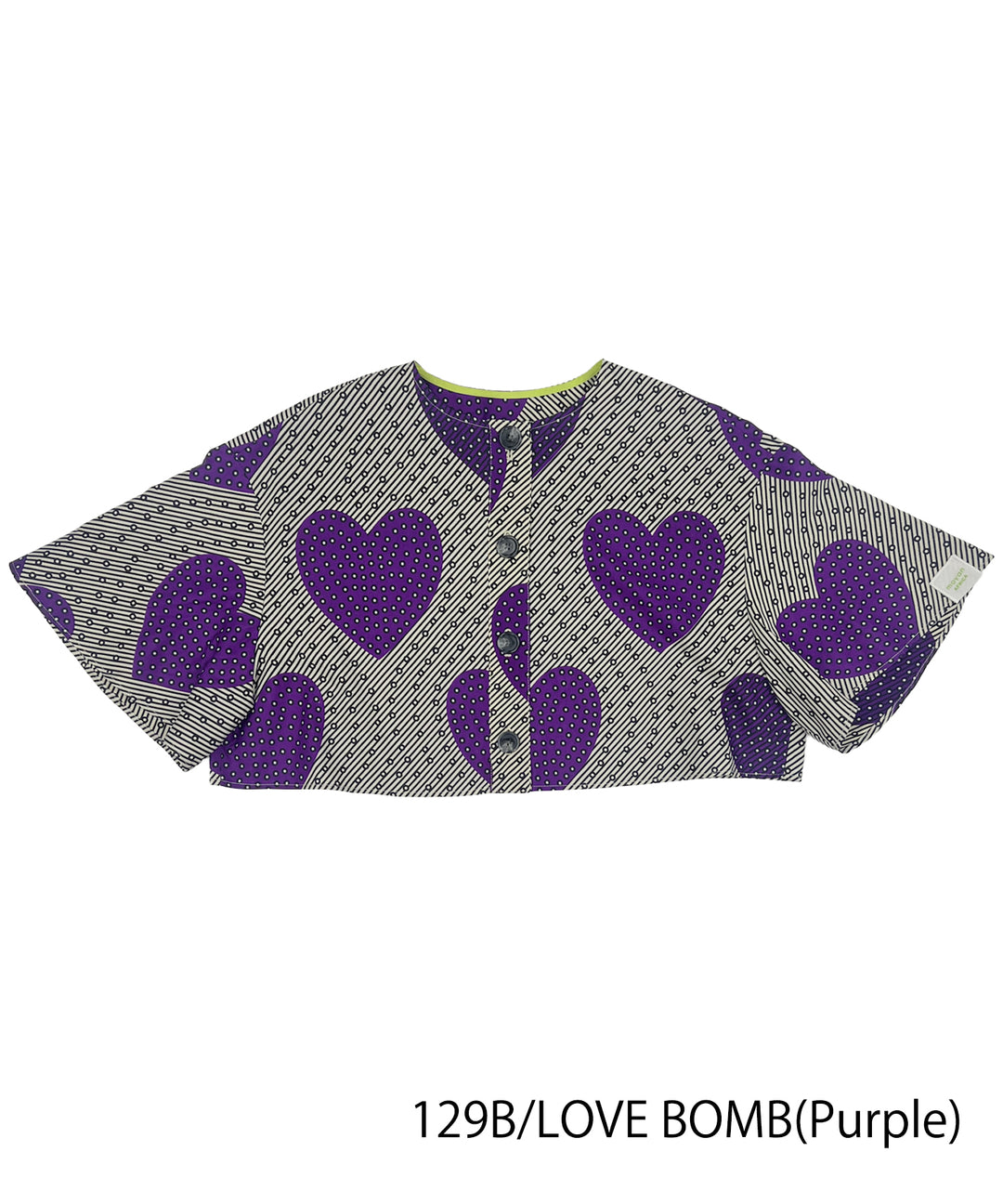Africa collarless half sleeve shirt - SHORT