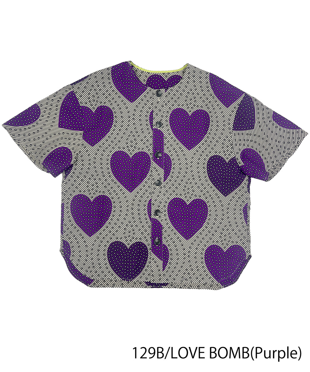 Africa collarless half sleeve shirt - LONG