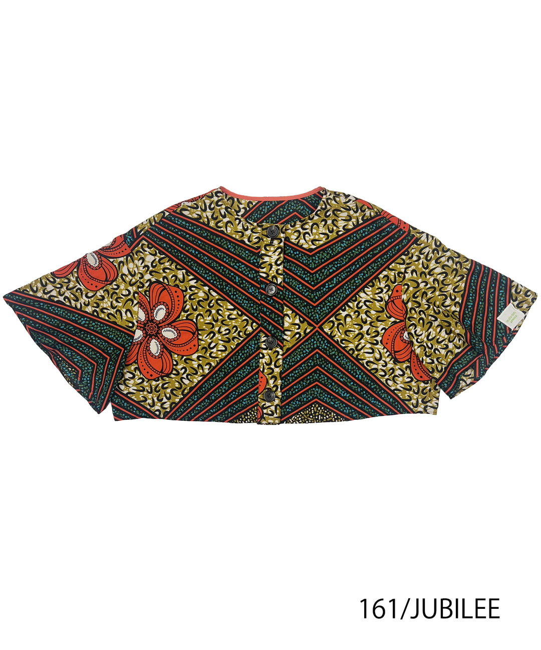Africa collarless half sleeve shirt - SHORT