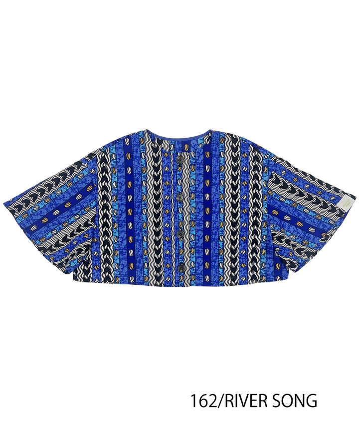Africa collarless half sleeve shirt - SHORT