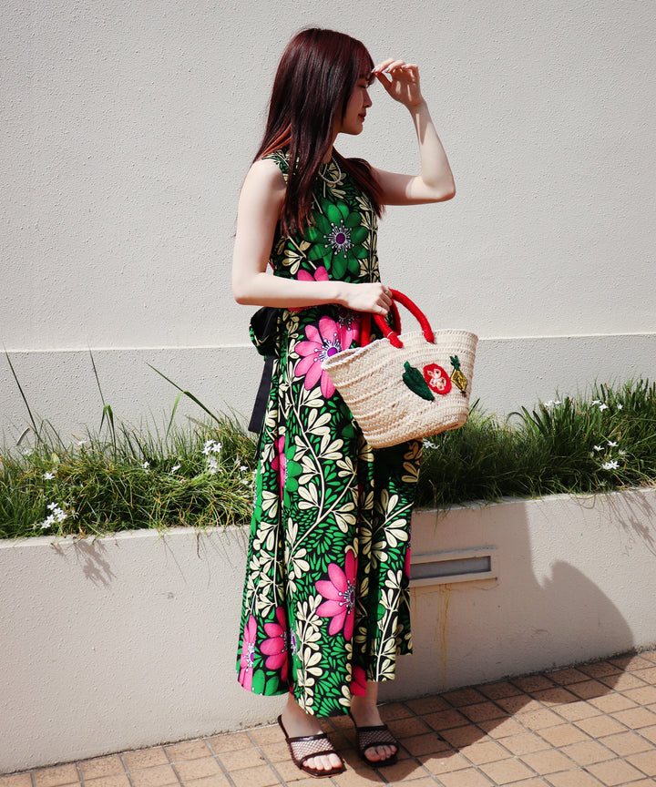 AFRICA BACK OPEN DRESS