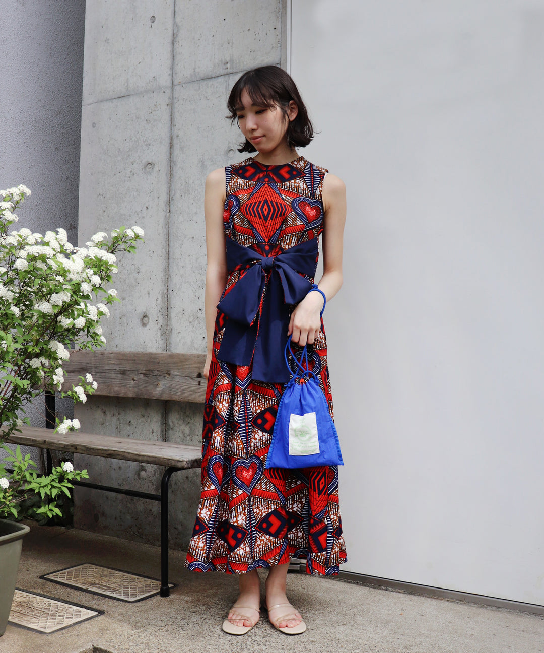 AFRICA BACK OPEN DRESS