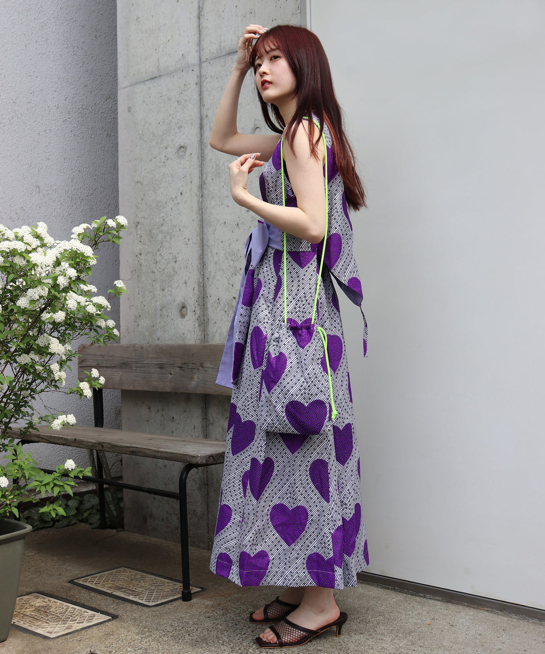 AFRICA BACK OPEN DRESS