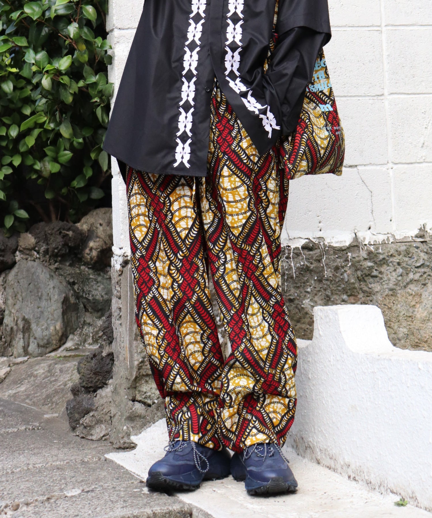 モヤンエクリ　AFRICA ROLLUP PANTS AFRICA ROLLUP PANTS – moyan ecri