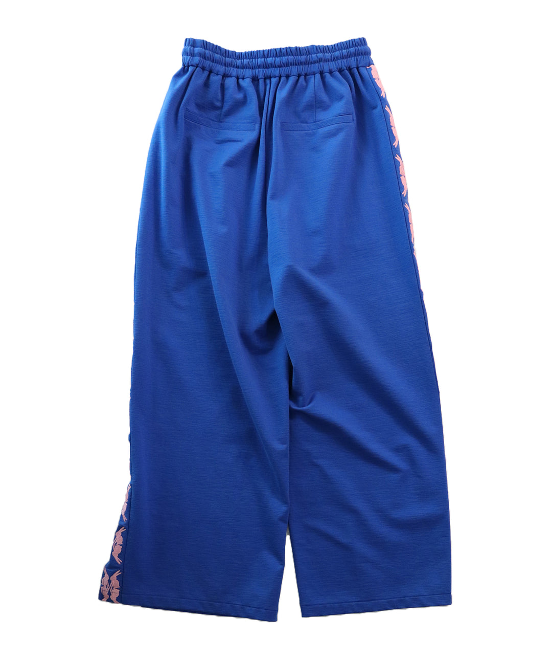 lucky charm motif Jersey line pants