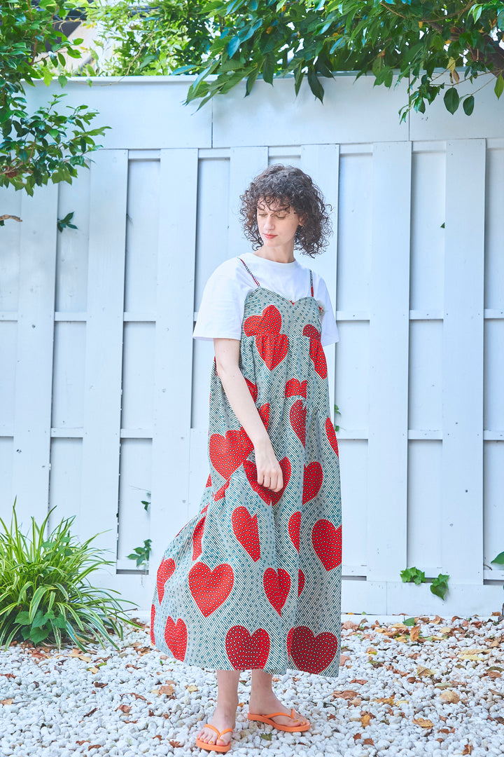 Africa tiered cami dress -3