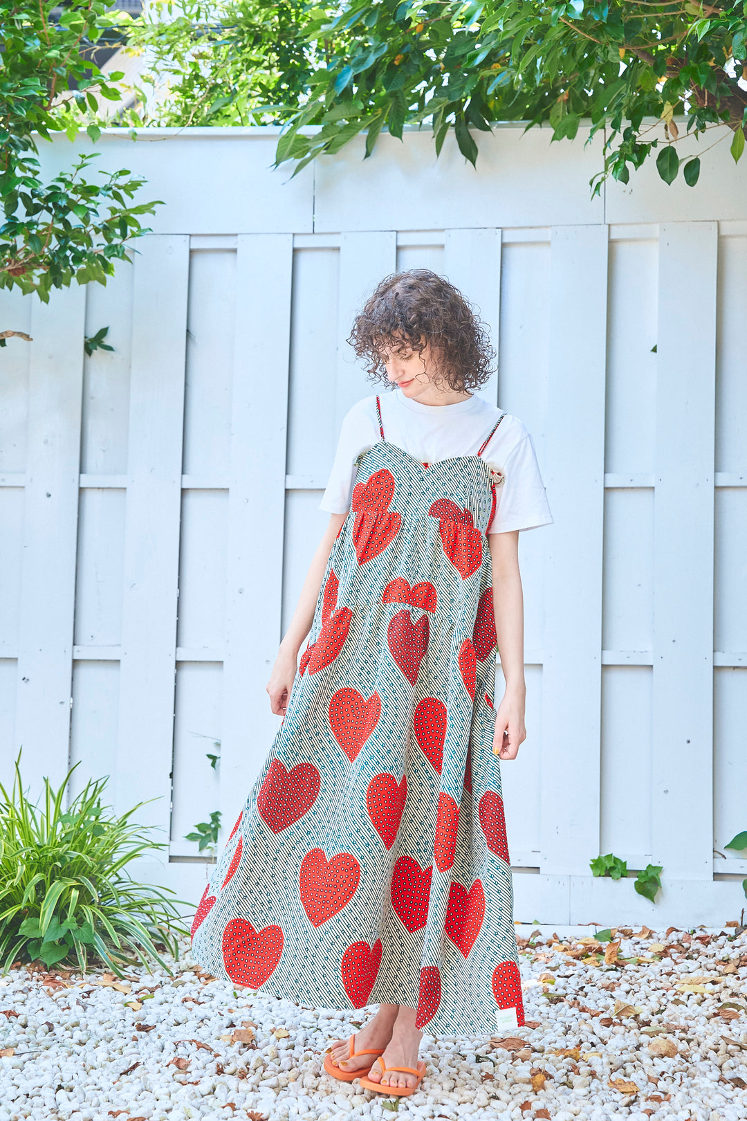 Africa tiered cami dress -3