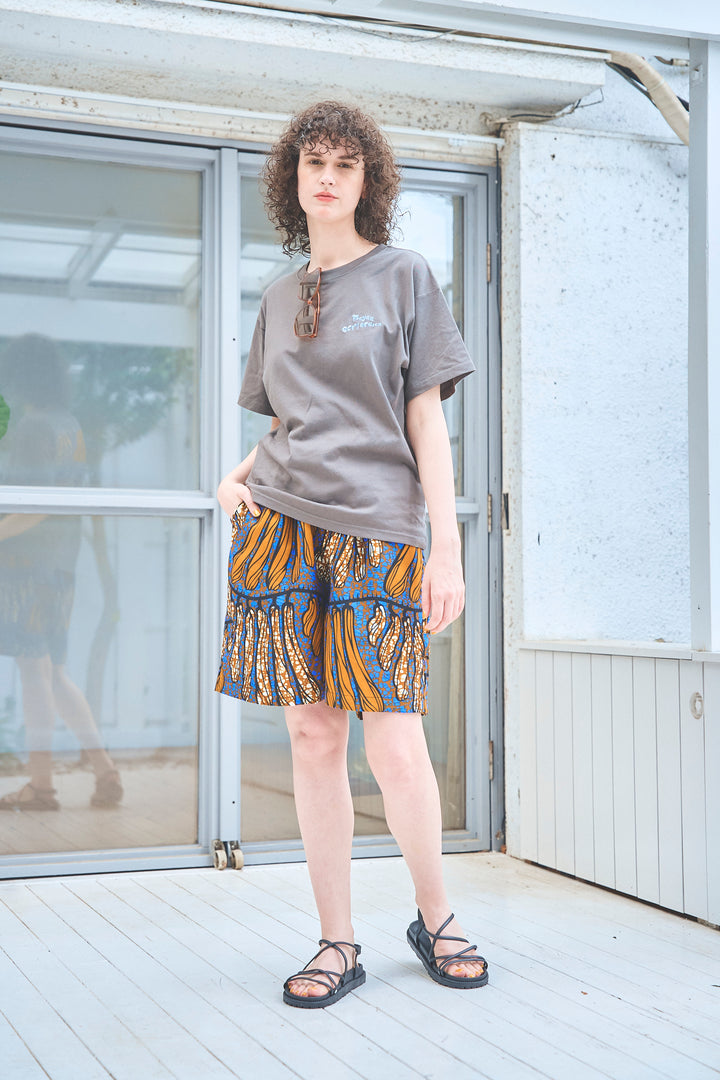 SOUPバックパッチ刺繍T-shirt