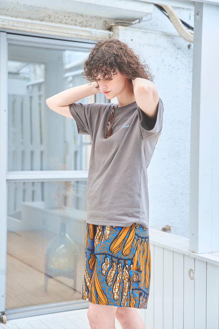 SOUPバックパッチ刺繍T-shirt