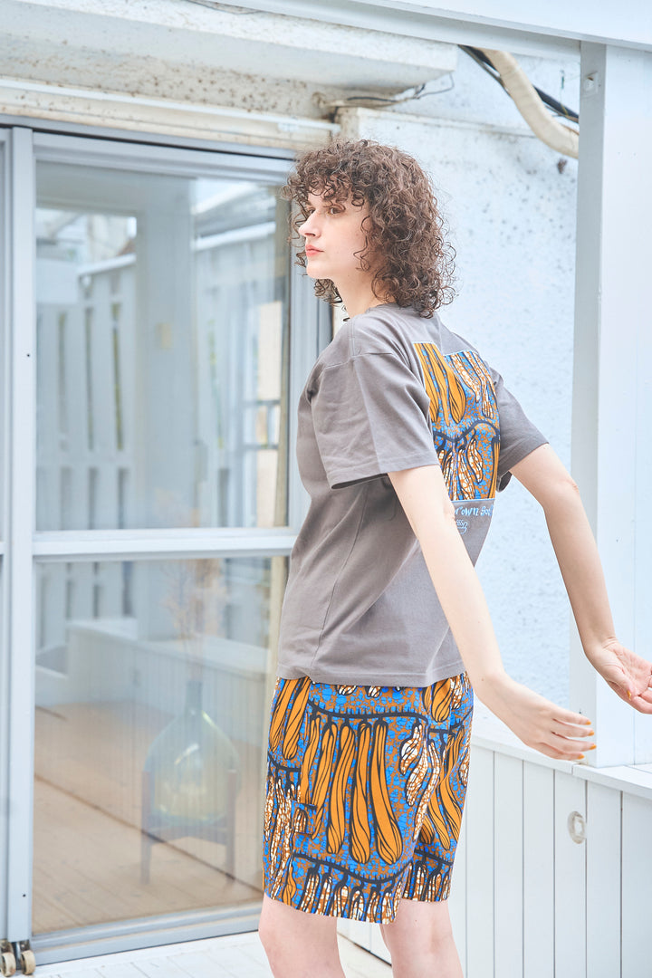 SOUPバックパッチ刺繍T-shirt