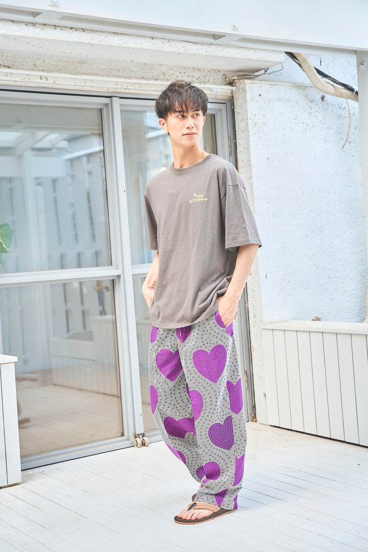 SOUPバックパッチ刺繍T-shirt