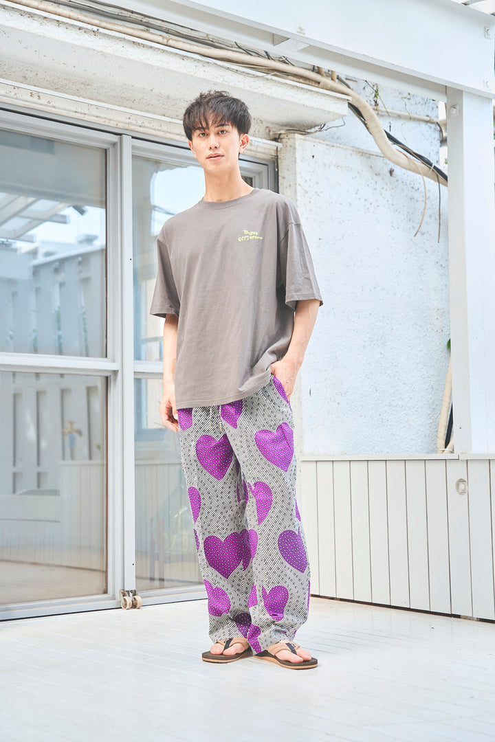 SOUPバックパッチ刺繍T-shirt