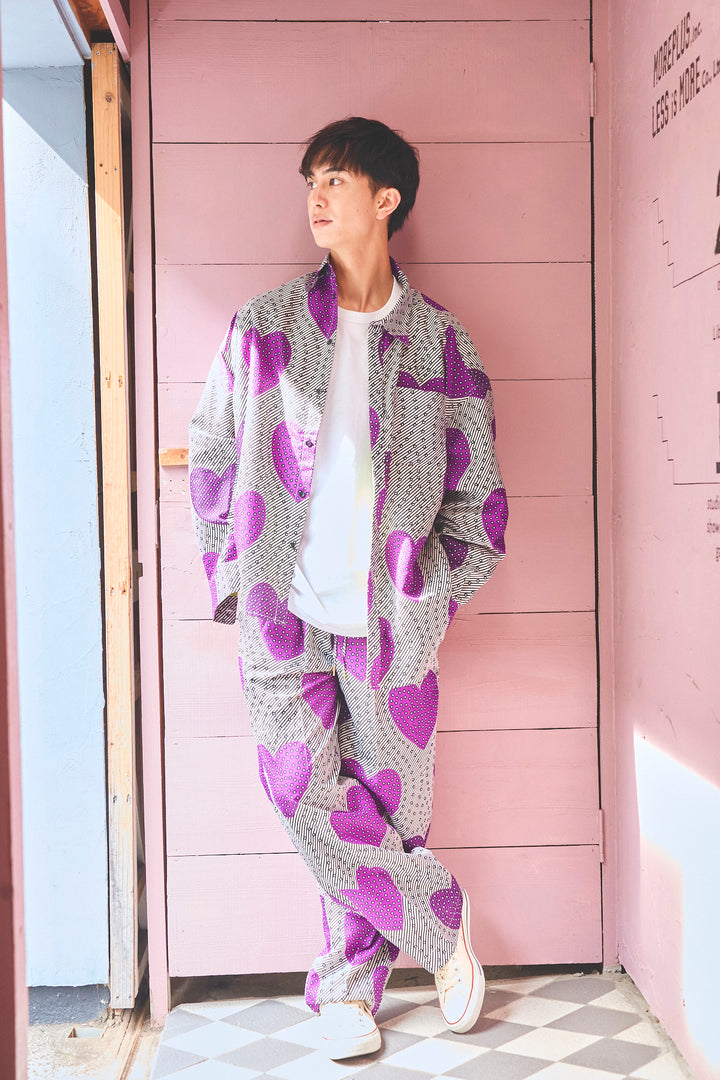 Africa easy tuck pants-4