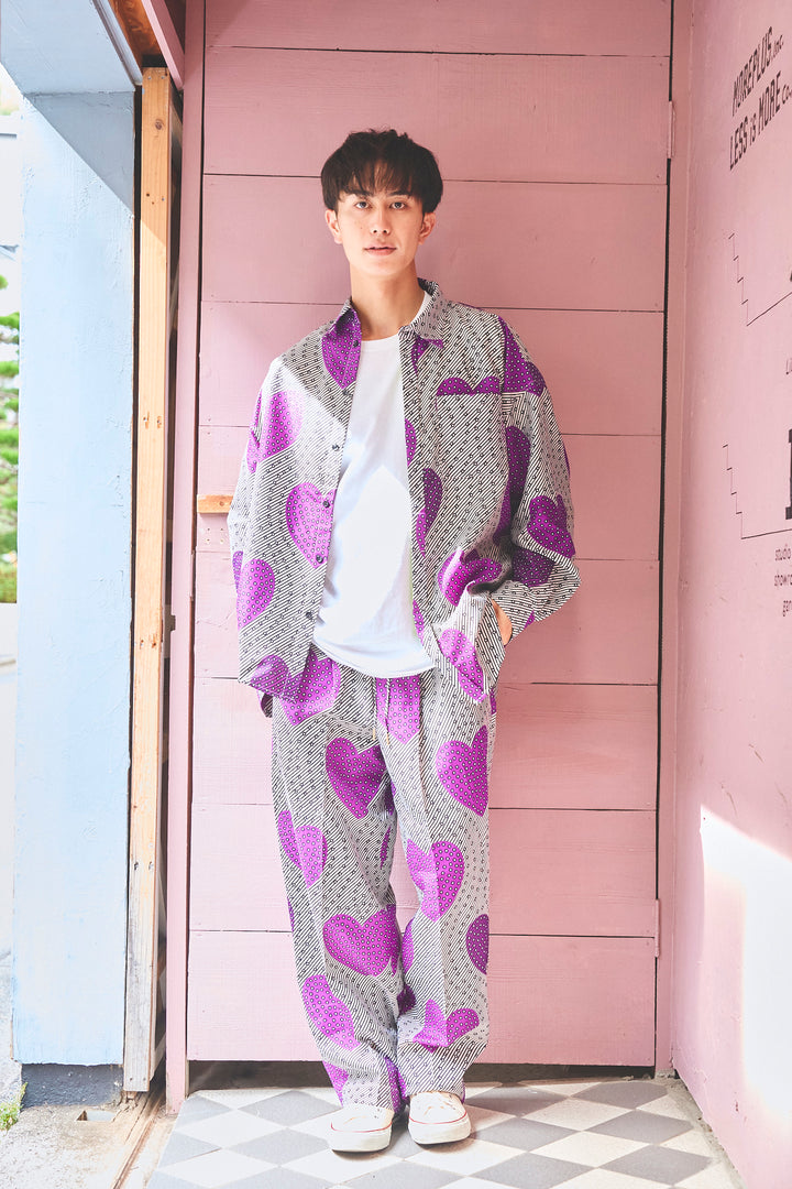 Africa easy tuck pants-4