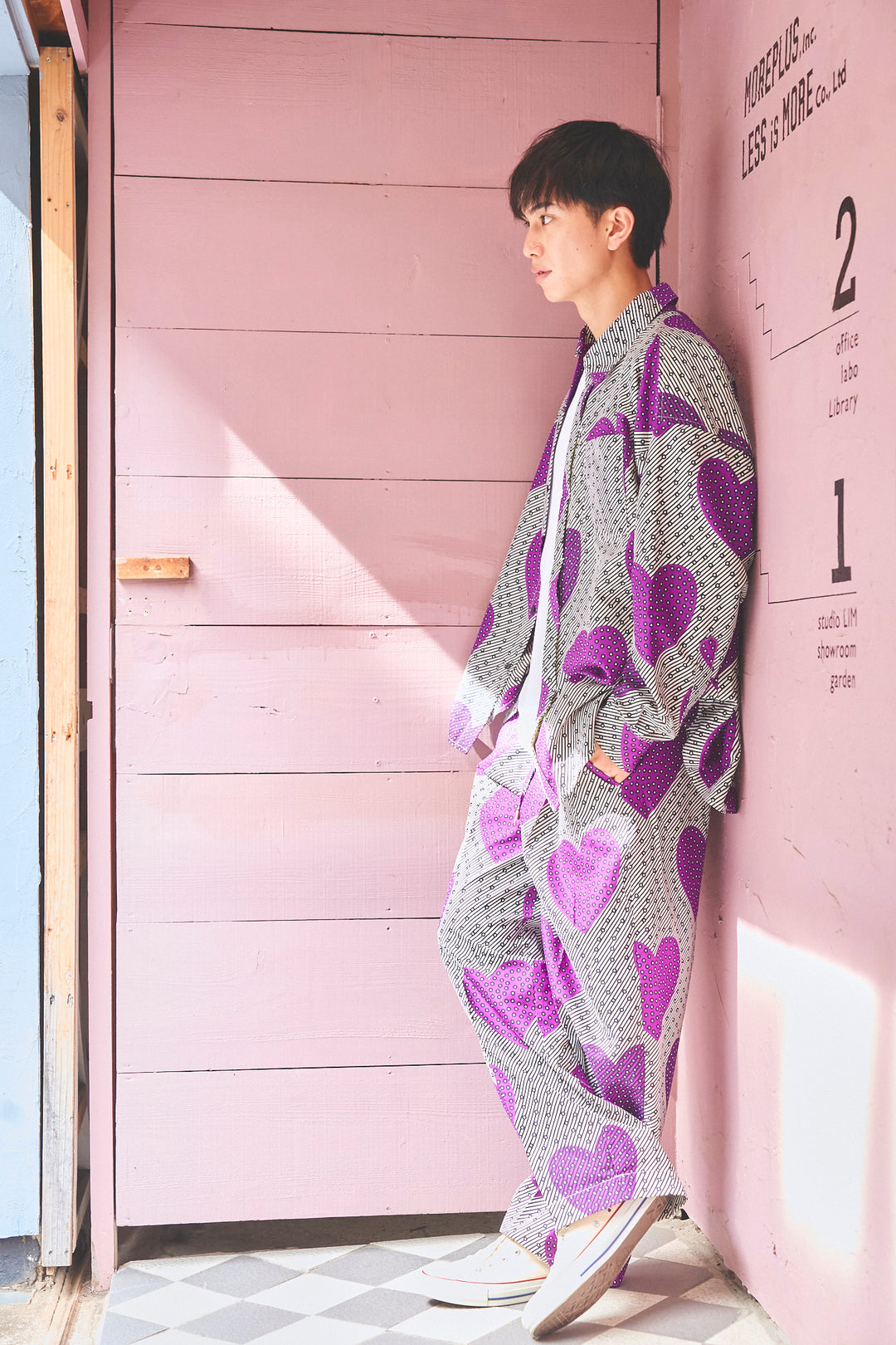 Africa easy tuck pants-4