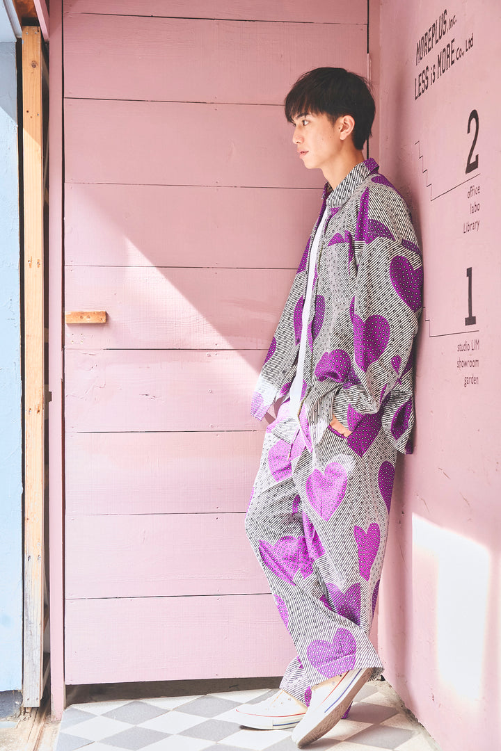 Africa easy tuck pants-4
