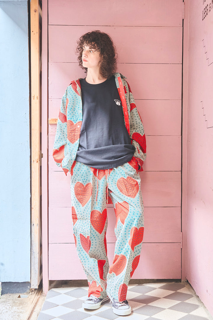 Africa easy tuck pants-4