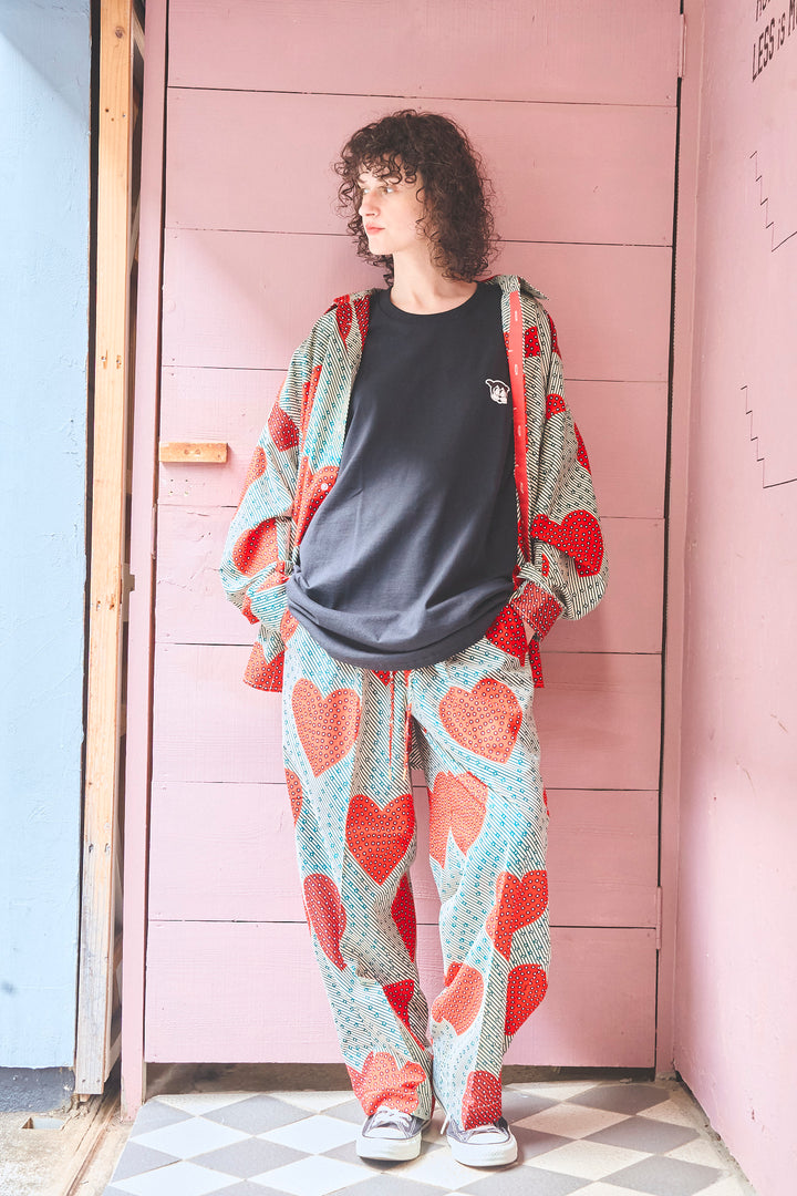 Africa easy tuck pants-4