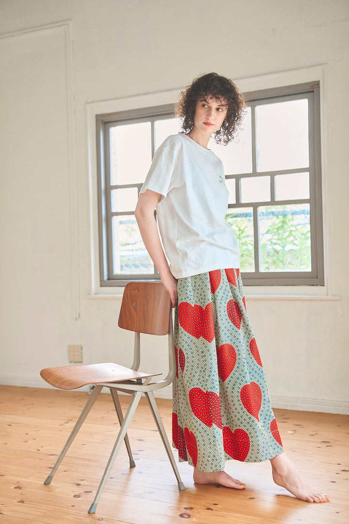 Africa tuck flare skirt -9