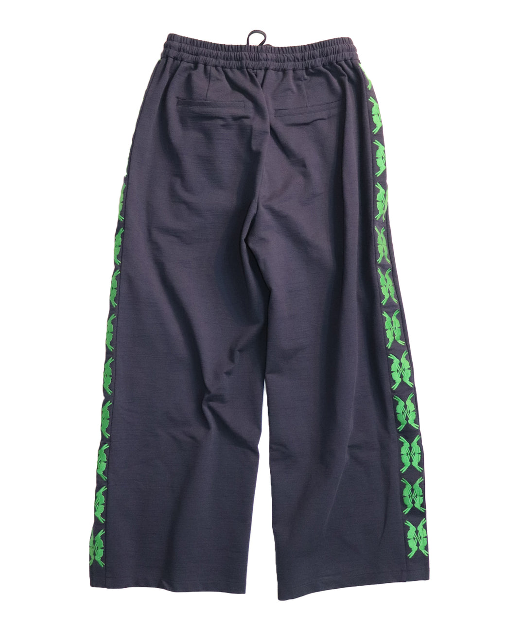 lucky charm motif Jersey line pants