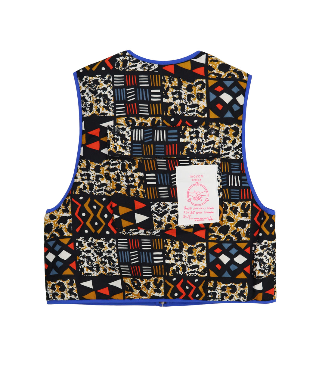 AFRICA REVERSIBLE PADDED VEST