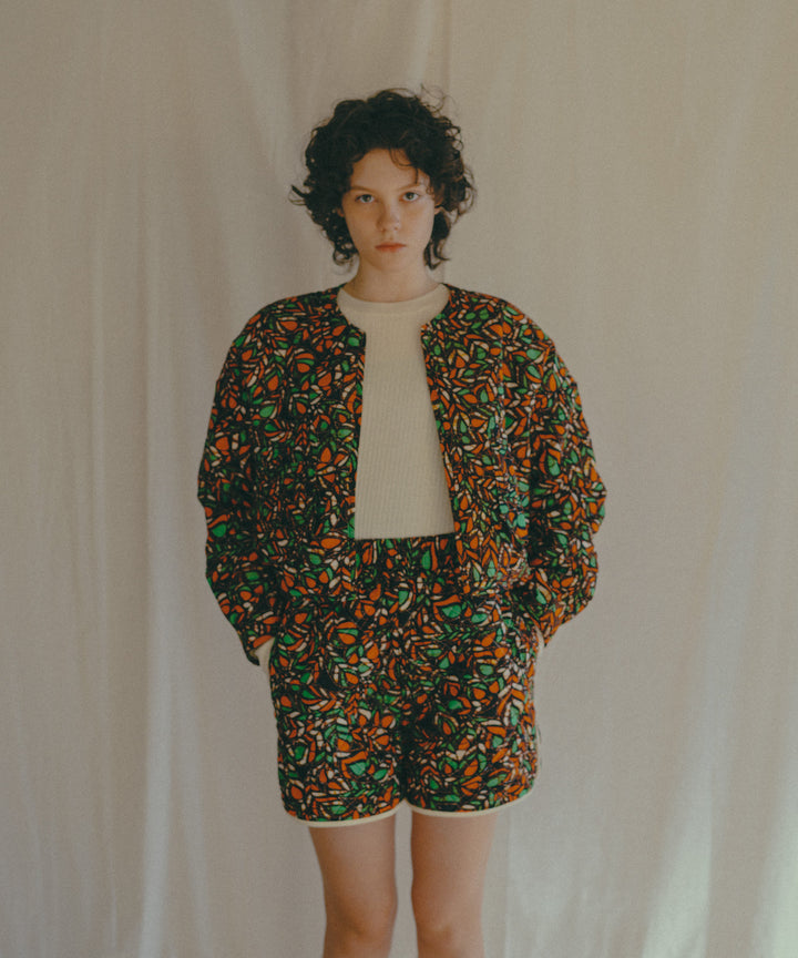 AFRICA REVERSIBLE PADDED SHORT BLOUSON