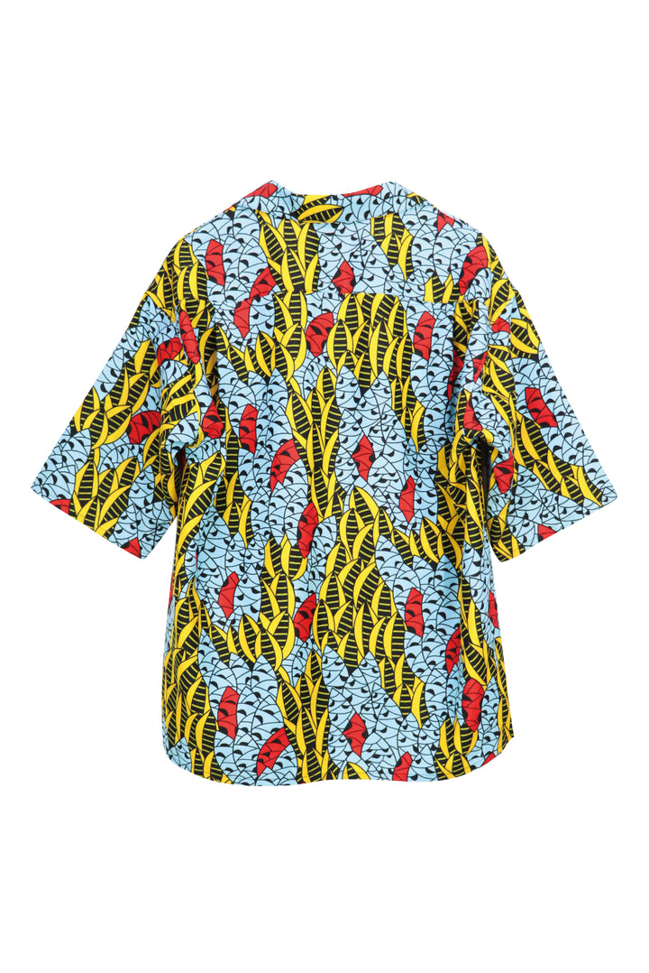AFRICA OPEN COLLAR SHIRT