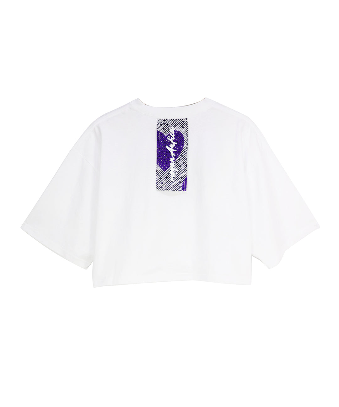 message illustration short T-shirt