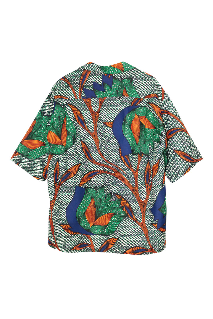 AFRICA OPEN COLLAR SHIRT
