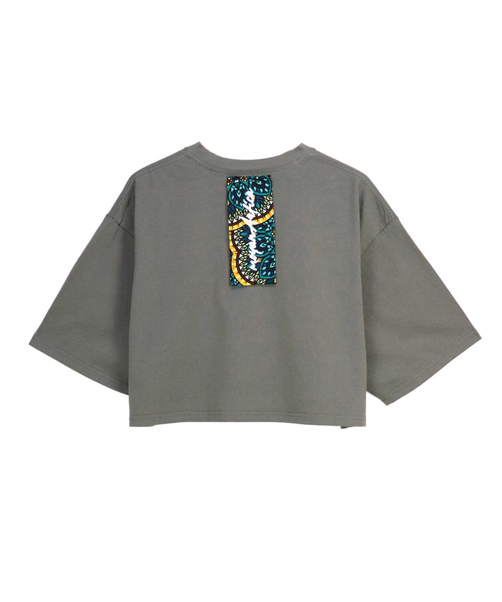 message illustration short T-shirt