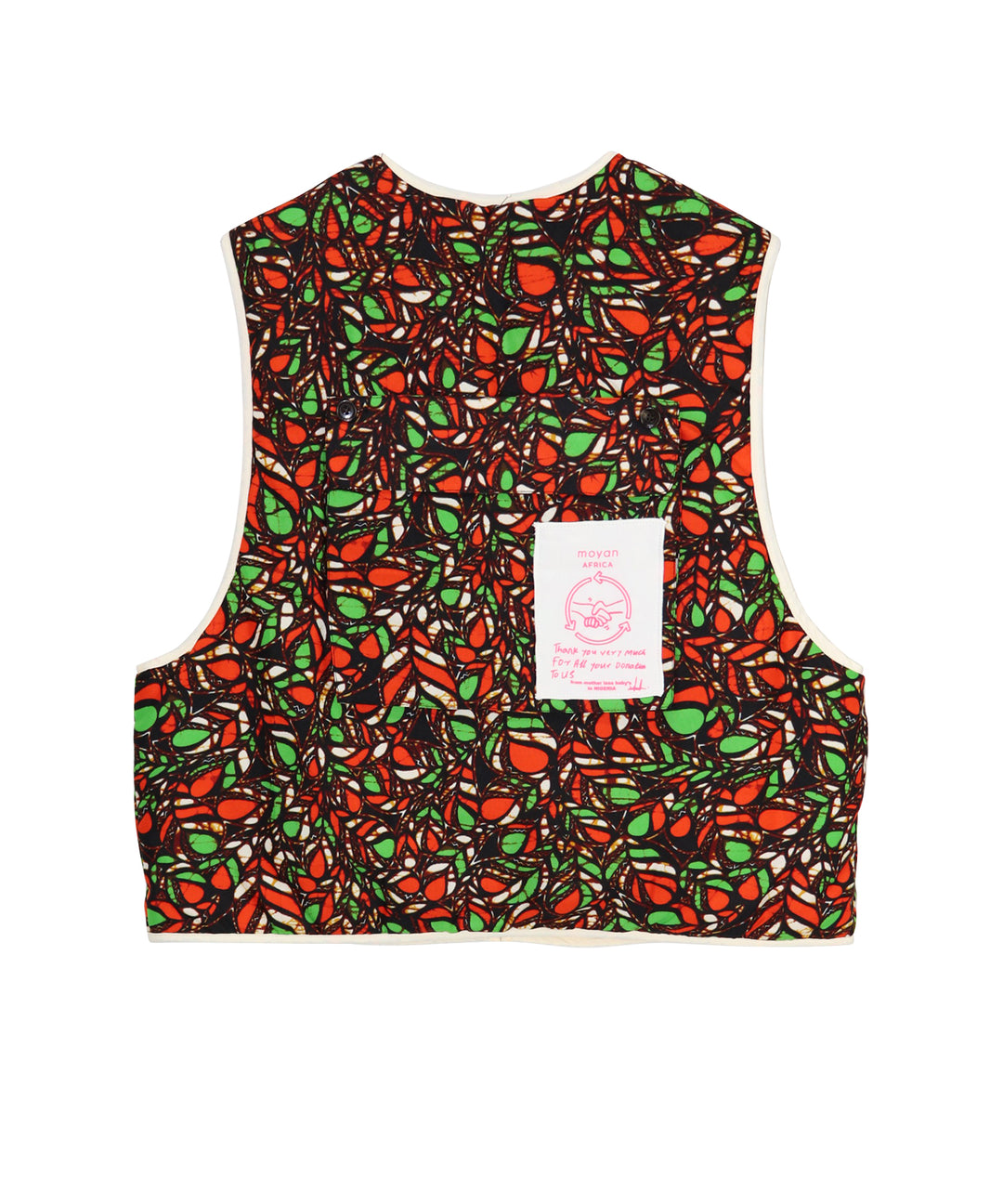 AFRICA REVERSIBLE PADDED VEST