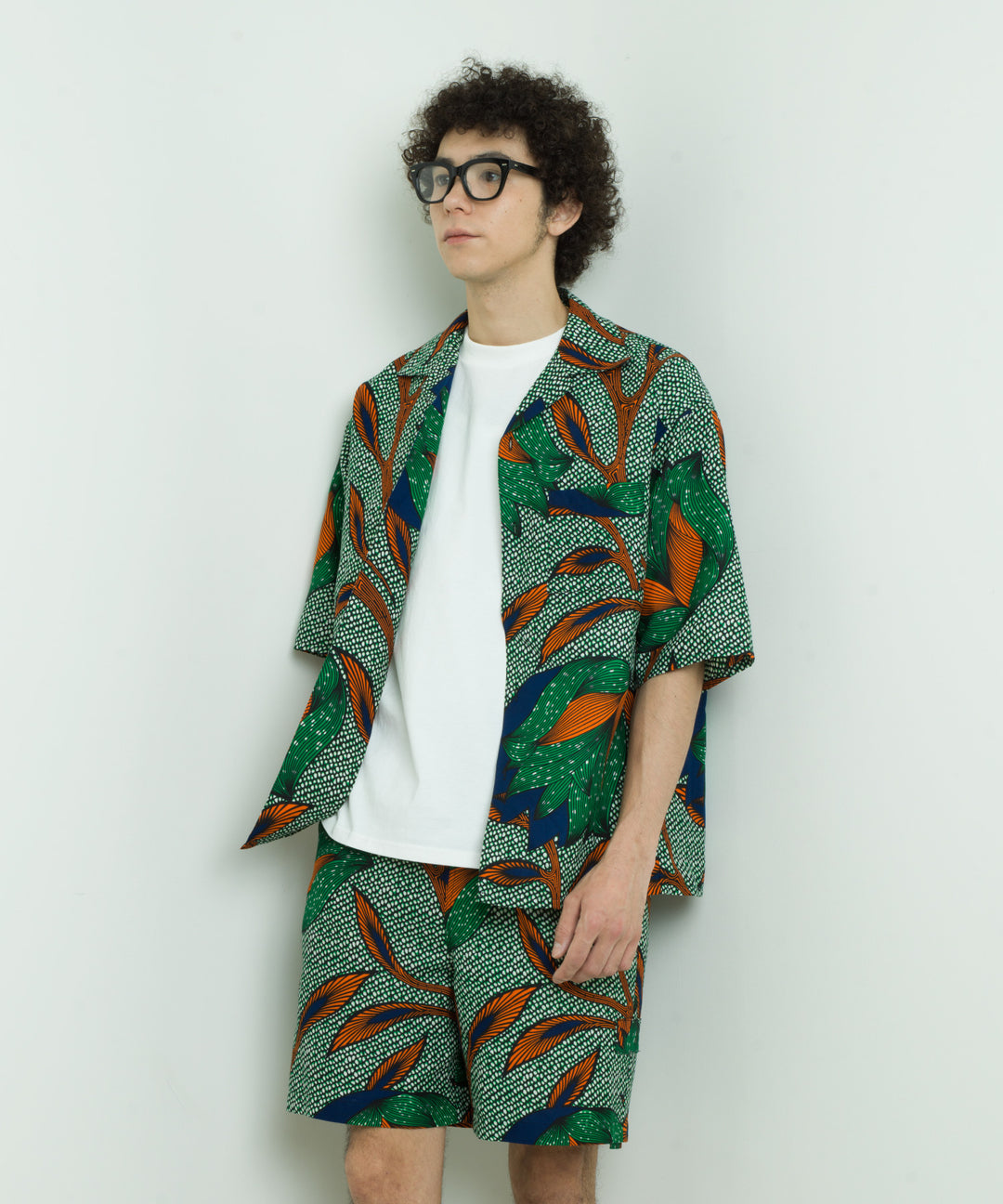 AFRICA OPEN COLLAR SHIRT