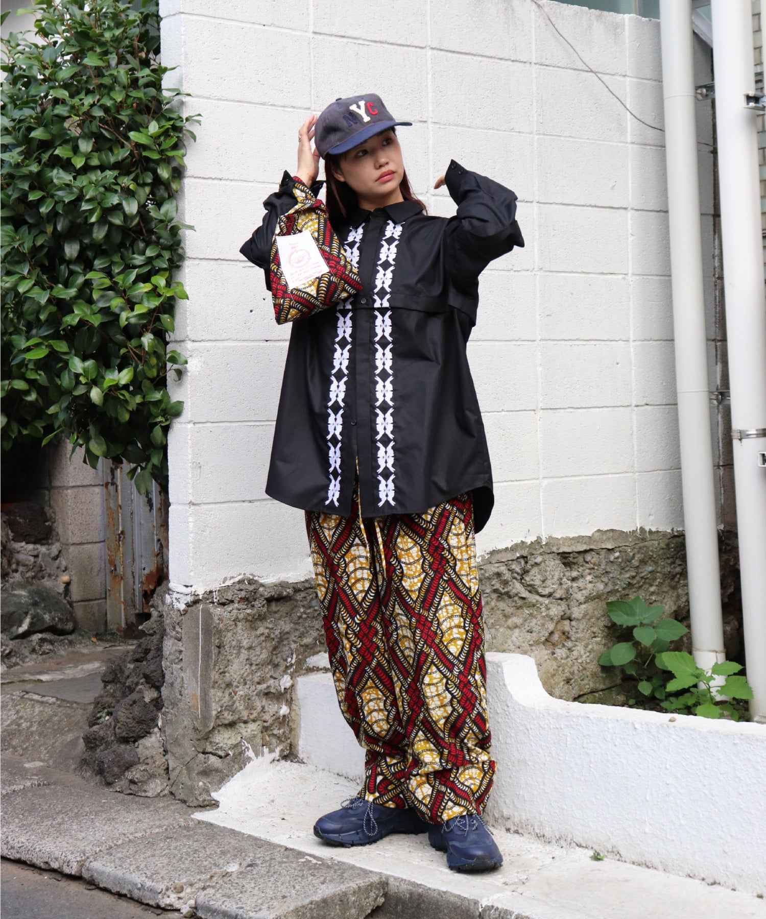 AFRICA ROLLUP PANTS – moyan ecri
