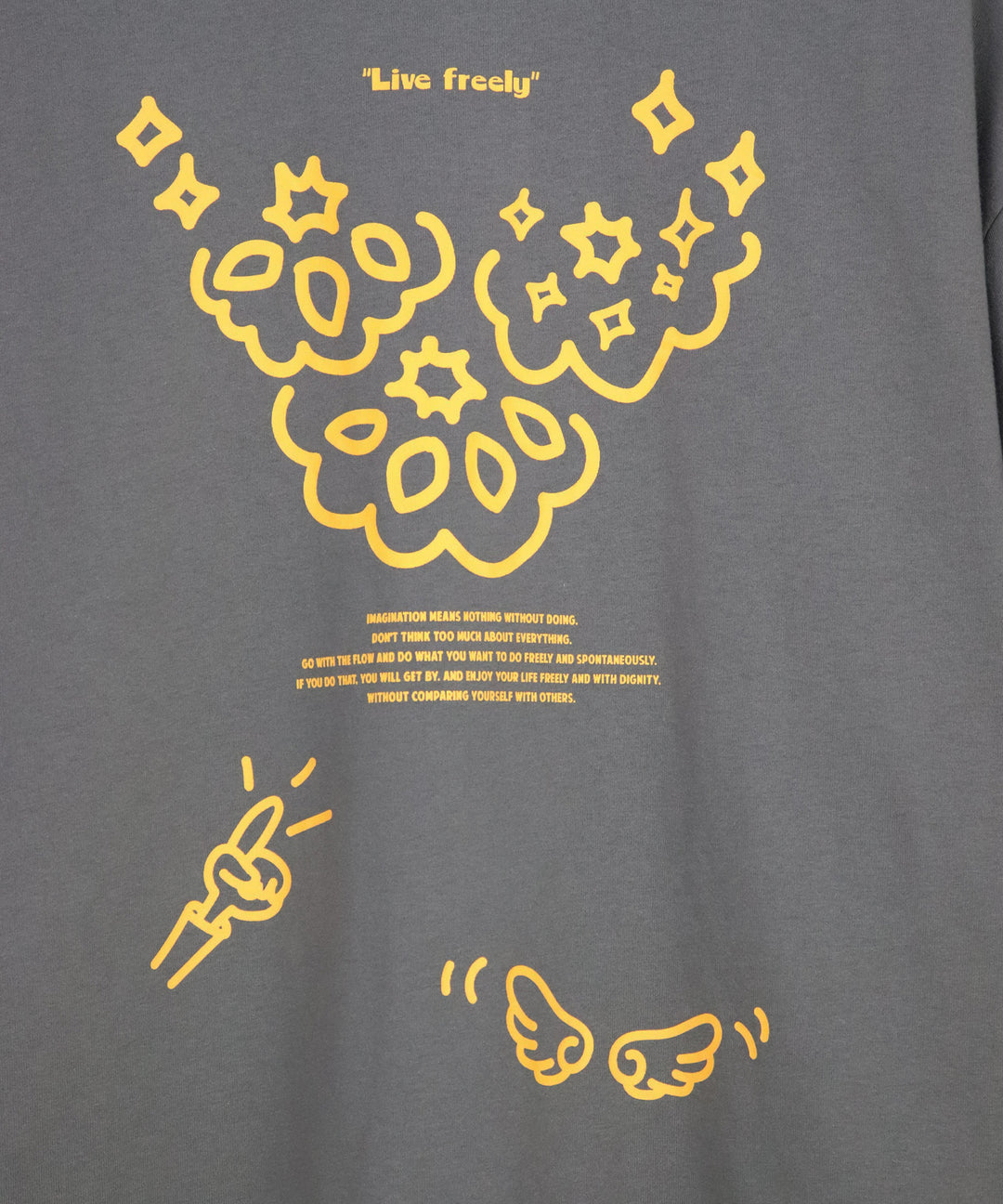 message illustration T-shirt