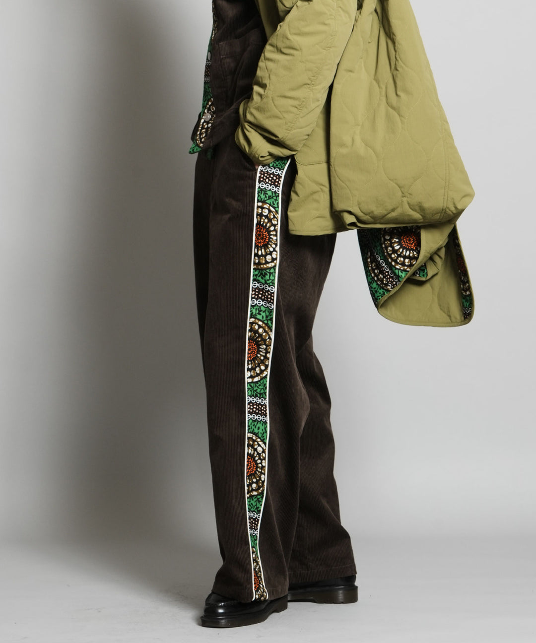 CORDUROY SIDE LINE PANTS