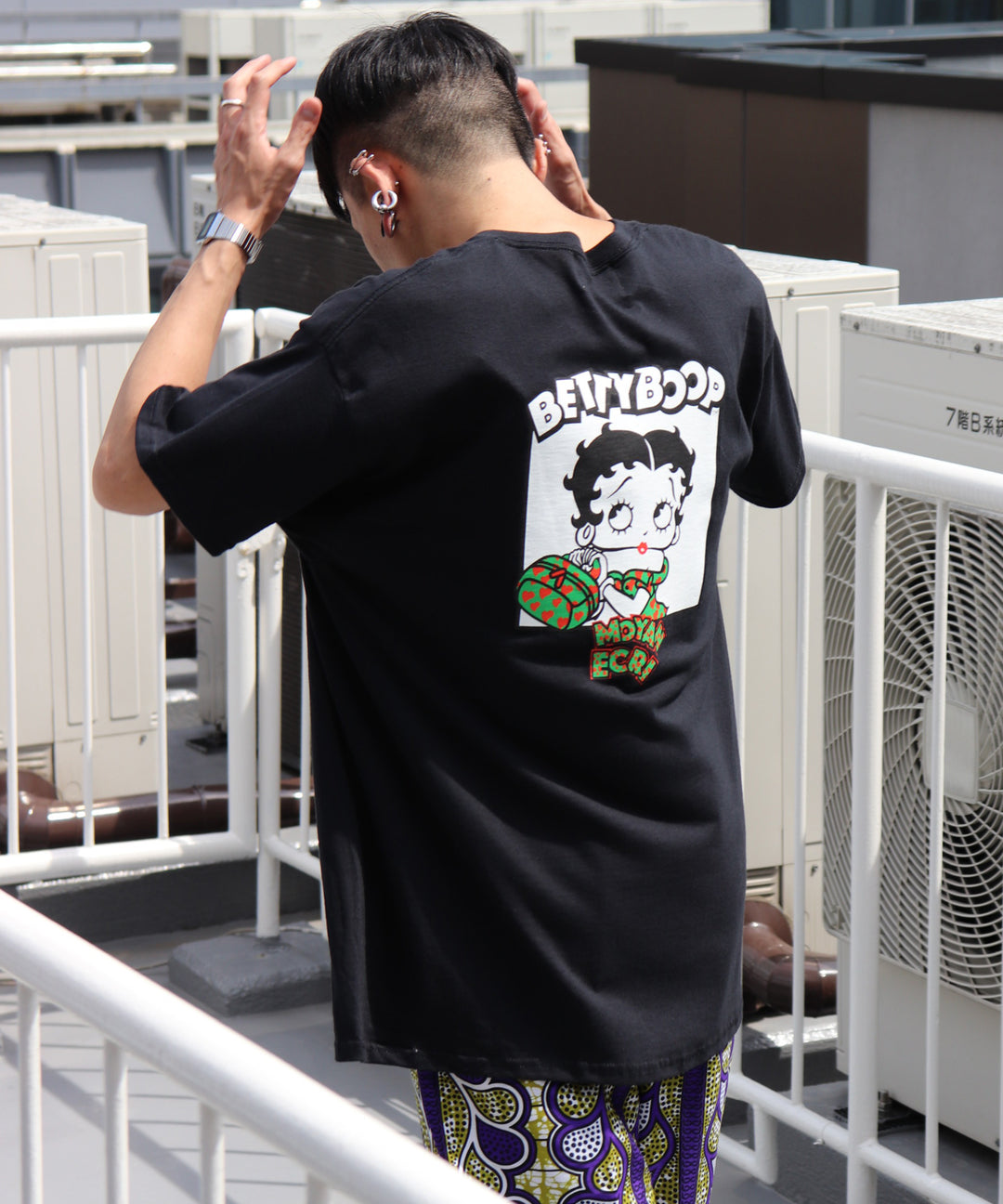 moyan×Betty Boop collaborration T-shirts