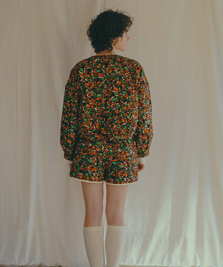 AFRICA REVERSIBLE PADDED SHORT BLOUSON