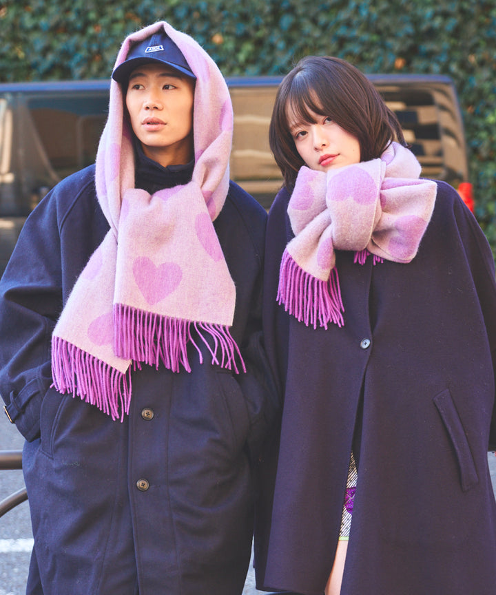 LOVE BOMB PATTERN MUFFLER
