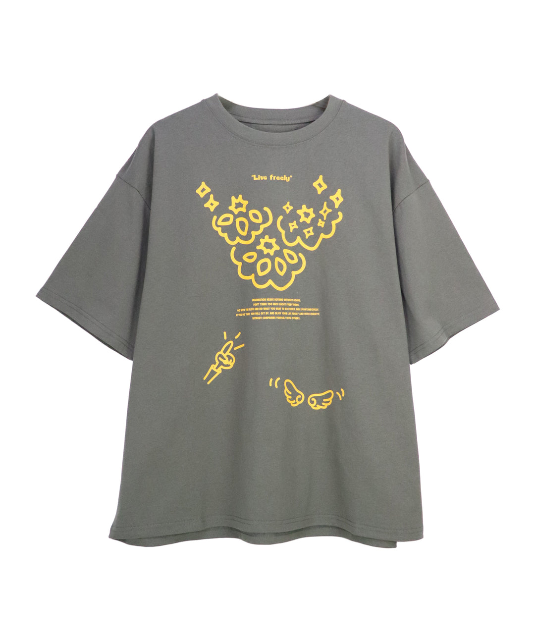 message illustration T-shirt